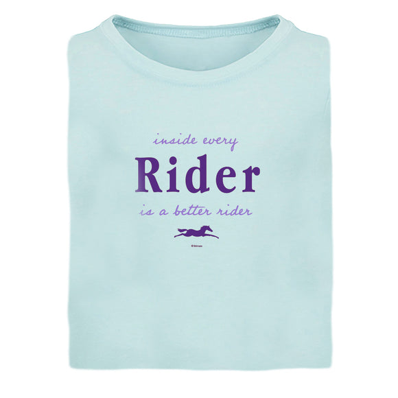 24119 Inside Every Rider Girls Short Sleeve Tee