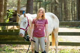 23103 Best Horse Ever Ladies Sleeve Tee