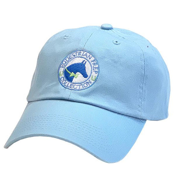 EP837 Sky Equestrian Prep Signature Logo Cap