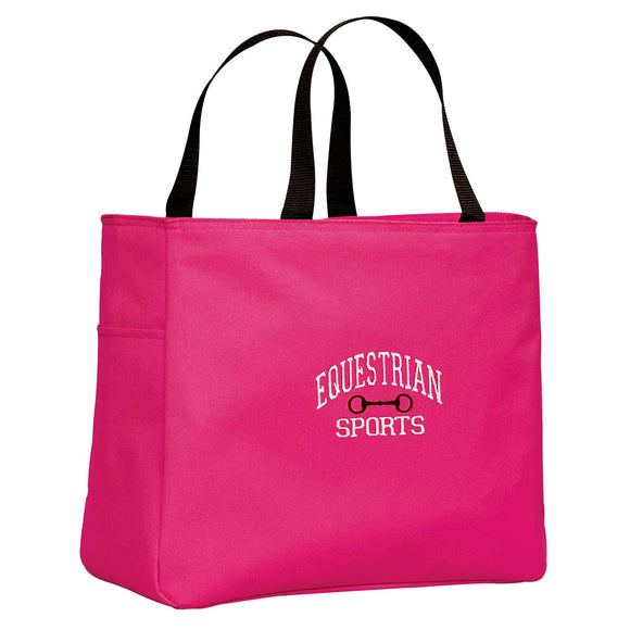 B922 Equestrian Sports with Bit Tote Bag